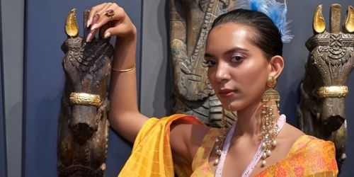 5 Ways to Style Your Summer Organza Saree for a Chic Look