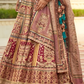 EKKTARA Stitched Designer Rose Gold Shade Lehenga Choli Set