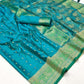 EKKTARA Saree For Women Green Colour Handloom Weaving Silk Saree With Unstitched Blouse