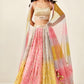 EKKTARA Stitched Exclusive Designer Multicolour Colour Lehenga Choli Set