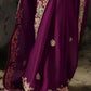 EKKTARA Saree For Women Pastel Pink Colour Dola Silk Saree With Designer Unstitched Blouse