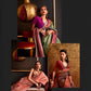 EKKTARA Saree For Women Pista Green Colour Handloom Weaving Silk Saree With Unstitched Blouse