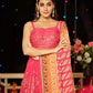 EKKTARA Semi Stitched Designer Pink Colour Sequins Work Lehenga Choli Set