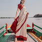 EKKTARA Saree For Women Creamy Pattu Soft Silk Saree