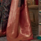 EKKTARA Saree For Women Multi Colour Kashmiri Chaap Handloom Weaving Silk Saree With Unstitched Blouse