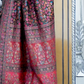 EKKTARA Saree For Women Black Colour Printed Kashmiri Handloom Weaving Saree